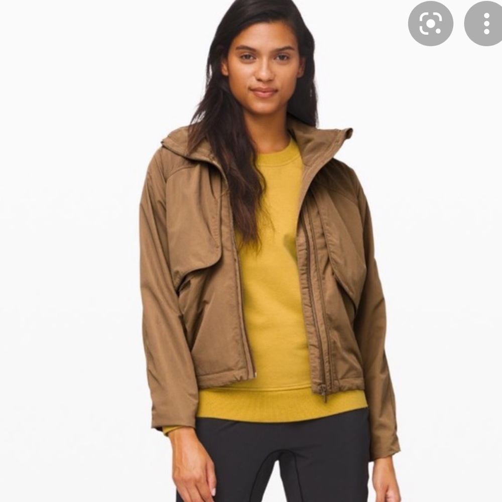 NWT Lululemon Always Effortless jacket in Frontier size 4